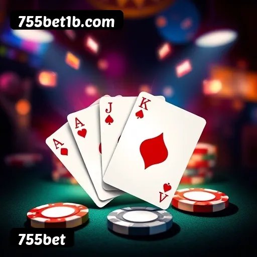 Jogos de Mesa Premium 755bet - Blackjack, Roleta, Baccarat